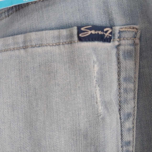 Seven7 Weekend Jean Boyish Style Rolled Cuff Hem Easy Fit Jean 12 - Picture 11 of 12